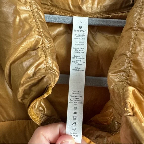 Lululemon Navigation Stretch Down Jacket - Picture 8 of 12